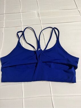 Fabletics Cobalt Blue Strappy Sports Bralette